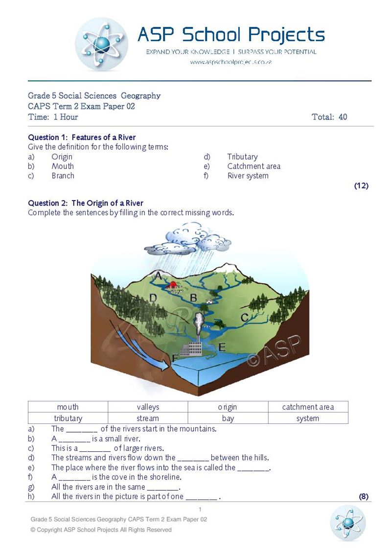 Grade 5 Exam Papers and Answers